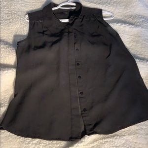Sheer black shirt